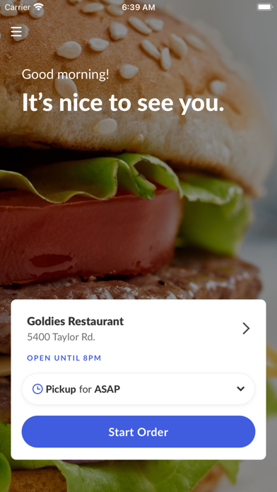 Goldies Restaurant Screenshot