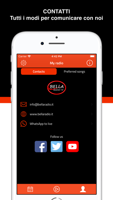 Bella Radio Screenshot