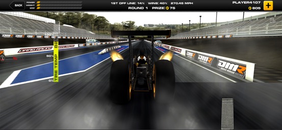 Screenshot of Dragster Mayhem - Top Fuel Sim