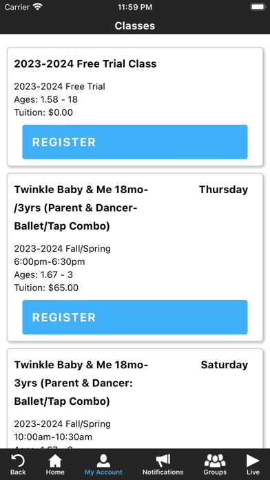 Edge Dance & Performing Arts Screenshot 3 - AppWisp.com Edge Dance & Performing Arts Screenshot 3 - AppWisp.com