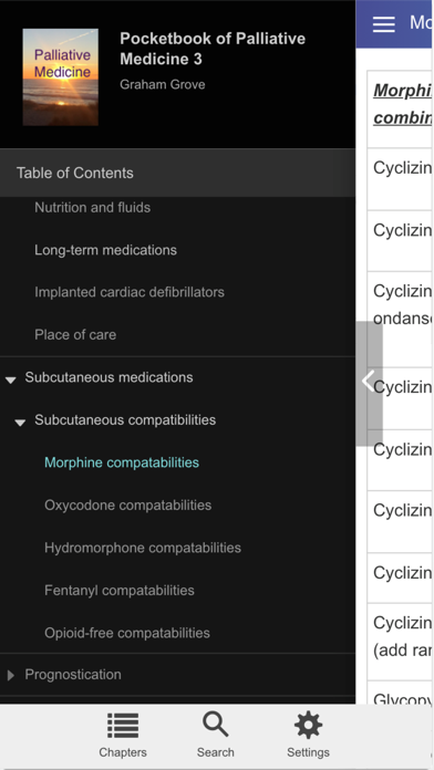 Palliative Medicine Pocketbook Screenshot