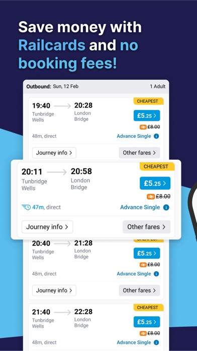 Southeastern: Train tickets Screenshot