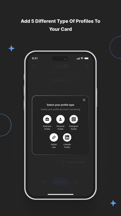 Cardt - Smart Business Cards Screenshot