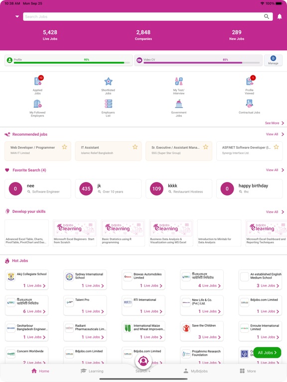App screenshot