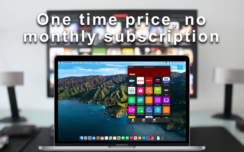 #2. Remote Control for LG Smart TV (macOS) 由: John Benson