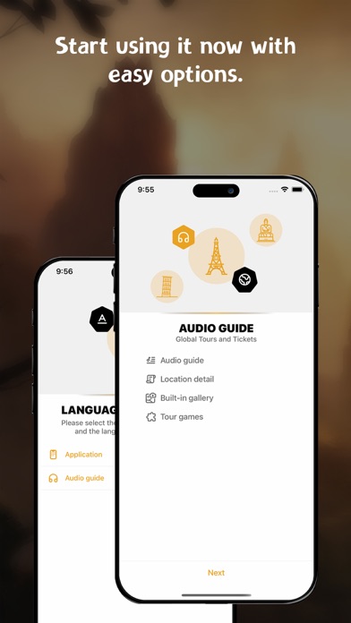 Global Audio Guide Screenshot