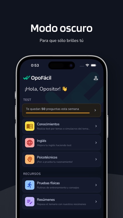 OpoFacil - Test Policía y GC screenshot-4