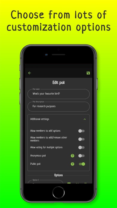 PinaPoll Screenshot