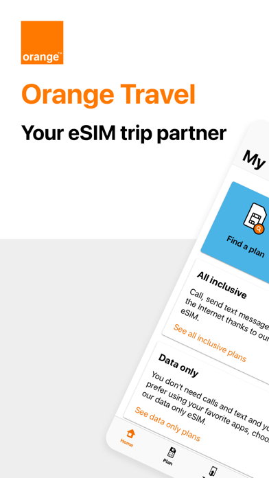 Orange Travel - World eSIMs Screenshot
