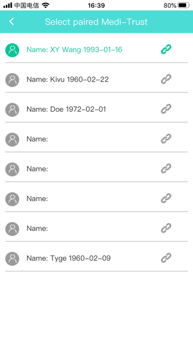 Medi-Trust Screenshot