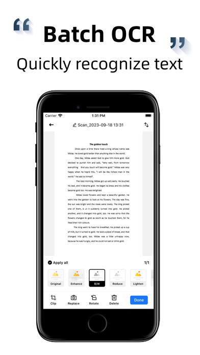 Screenshot #3 pour Scanner: Document Scan App