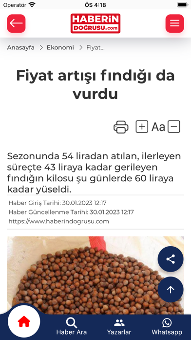 Haberin Doğrusu Screenshot