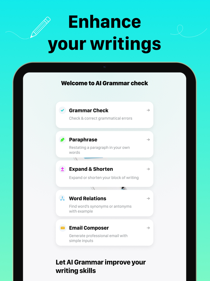 Grammar Check by AI Writing
