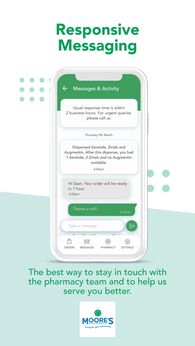 Moore's Pharmacy Screenshot