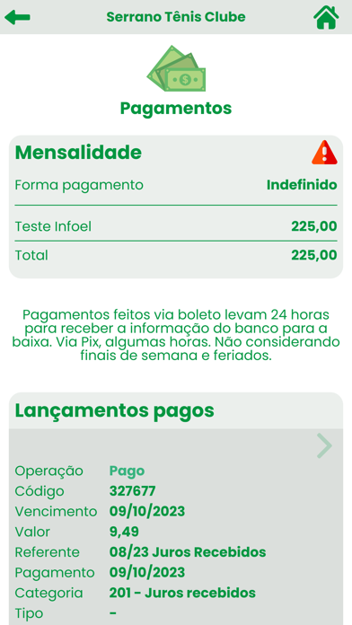 Serrano Tênis Clube - Lages Screenshot