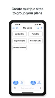 site plans iphone screenshot 1