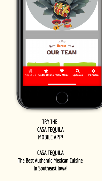 Casa Tequilla Mobile Screenshot