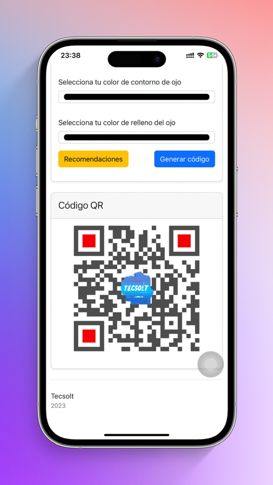 #6. QR Custom Code (iOS) 由: Tecsolt