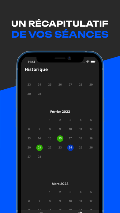 Gymix - Journal de musculation Screenshot