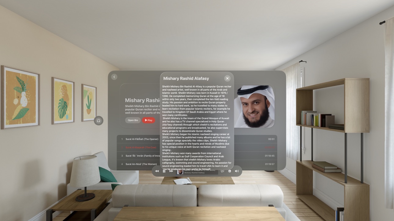 Apple Vision Pro screenshot