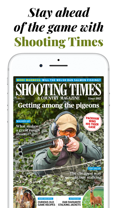 Shooting Times & Country Screenshot