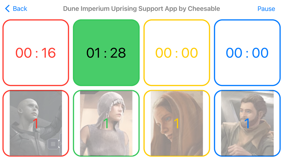 Dune Imperium Clock (iOS) Podle: Timothy Swee Dune Imperium Clock (iOS) Podle: Timothy Swee