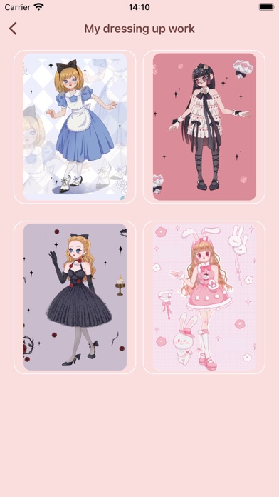Dress up girls - doll dress up Screenshot