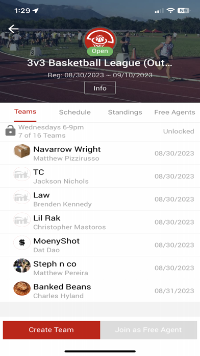 Catholic University Fitness Screenshot