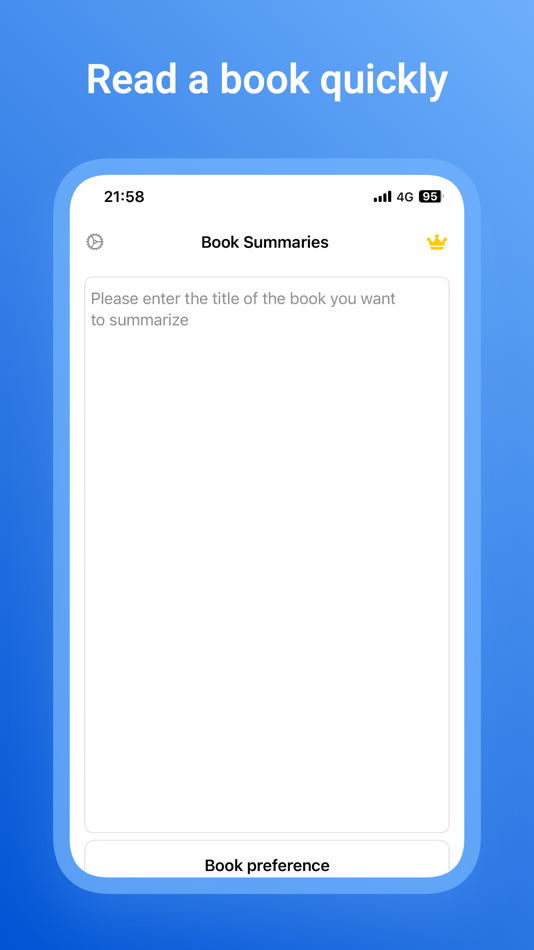 #1. Book Summaries Ai (iOS) 由: 晨光 刘