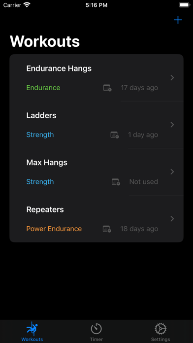 CountDown - Hangboard Timer Screenshot