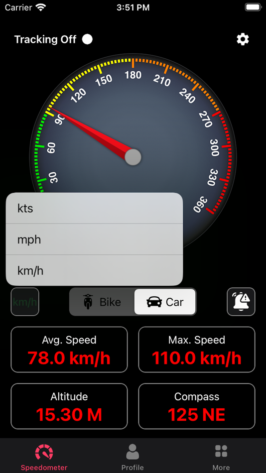#7. Speedometer - GPS Speedometer (iOS) 由: Patel Rikunj