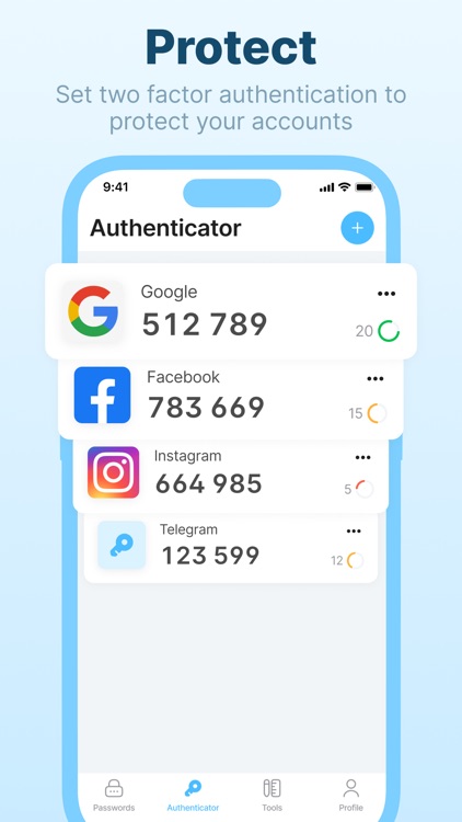 Authenticator App & Passwords by Lochlan Mainse