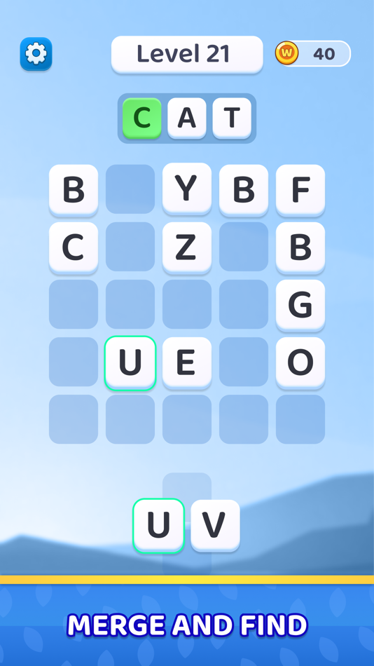 #2. Merge! Letters (iOS) By: Hot Yeti Studio OU