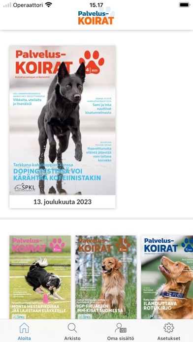 Palveluskoirat Screenshot
