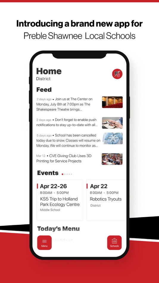 #1. Preble Shawnee Local Schools (iOS) 由: Preble Shawnee Local Schools