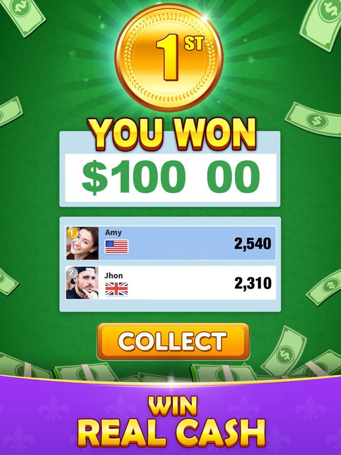 21 Solitaire Cash Card Game