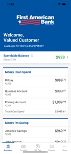 First American Bank and Trust screenshot #3 for iPhone