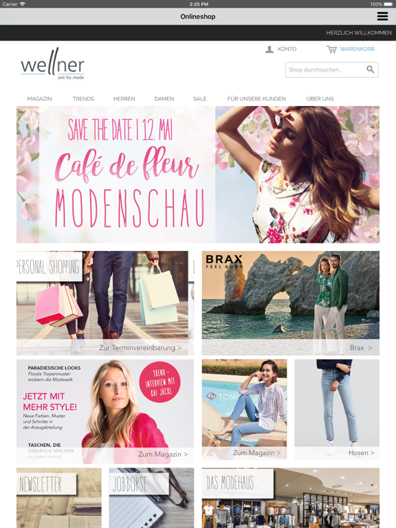 Screenshot #4 pour Modehaus Wellner
