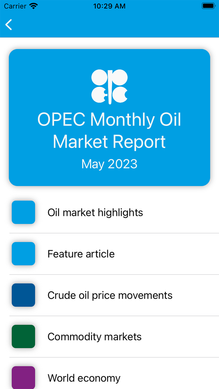 OPEC MOMR