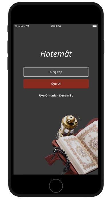 Hatemât - Hatim Takip Uygulama Screenshot