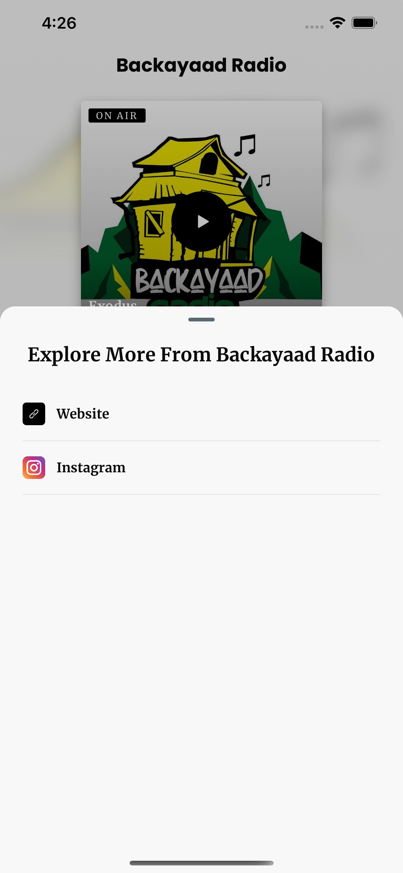 Backayaad Radio screenshot 3