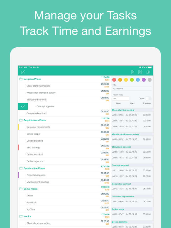 Chrono Plus – Time Tracker