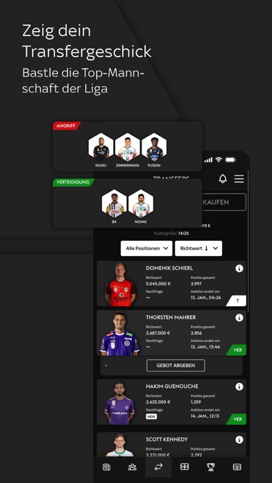 Ankick - Sky Fussball Manager Screenshot
