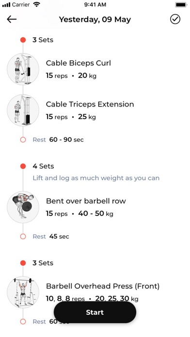 AVEV FIT Screenshot