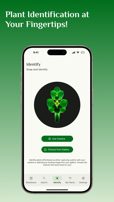 Plant Identifier, Plant Care Screenshot