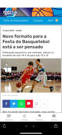 Game screenshot Festa do Basquetebol apk