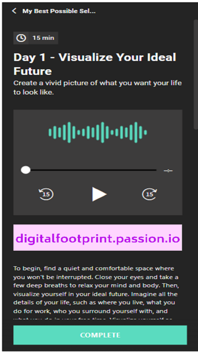 Screenshot #2 pour Digital Footprint