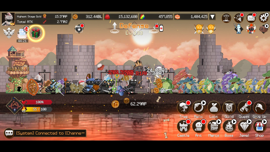 #6. Ant Hero : Defense Idle RPG (iOS) 由: Springcomes Co., Ltd.