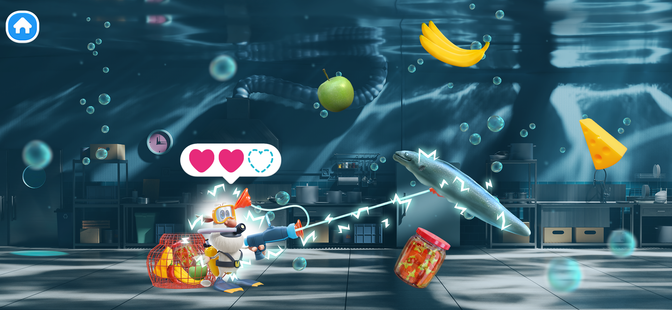 Booba Küchen: Kochen Spiele!