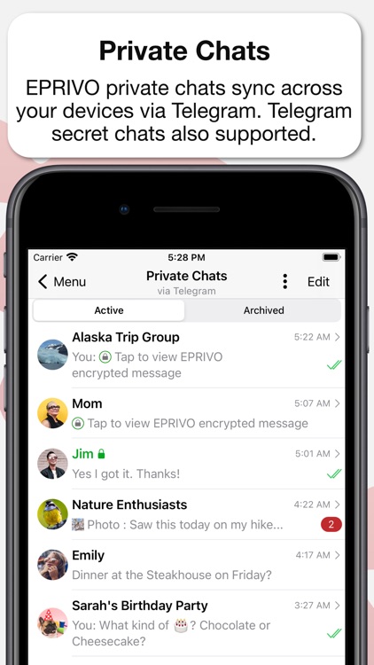 EPRIVO Encrypted Email & Chat screenshot-7